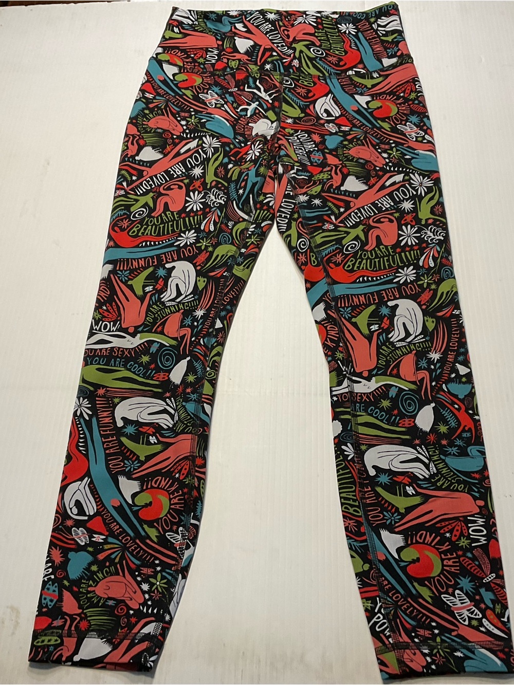 lululemon x Yolande Mutale Wunder Train High-Rise Tight 25" Leggings Sz 8 - Picture 2 of 10